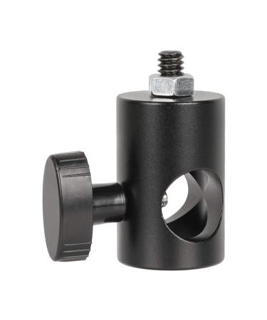 CAMVATE 16mm Light Pole Stand Head Mount with 1/4"-20 Thread Screw Adapter - 2296