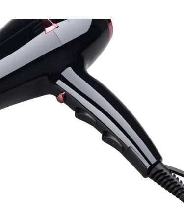 Household Hair Dryer Negative Ion Hot and Cold Air Blower Home Hair Salon High Power Wall-Mounted Black Hair Dryer - Buy Online on GoSupps.com