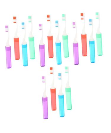 Minkissy 16 Stk Reise Feine toothbrush Drinkable toothbrush dr plotka toothbrush travel toothbrush light toothbrush toothbrush to mouth cleaning toothbrush for outside goods.