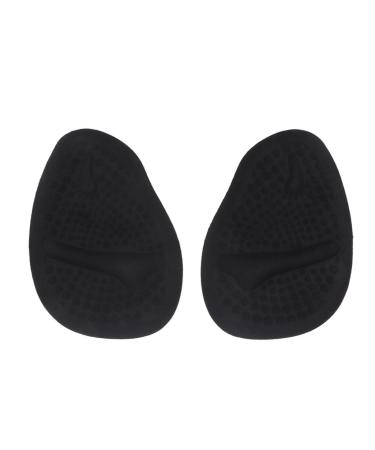FOMIYES 2 Pair Gel Pad for Shoes Insole Black in Feet Pads for Shoes High Heel Gel Pads Shoe Pads for High Heels Blackriflecoffee Damping Forefoot Gel Pad Shoe Riser Forefoot Pad Massage