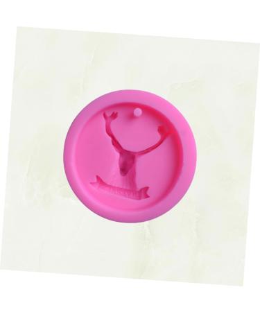HAPINARY DIY Reindeer Candy Mold Chocolate Candy Molds Xmas Candy Cakesicles Mold Candles for Cake Christmas Candle Moulds Christmas Chocolate Molds Chocolate Silicone Molds 3D Gift Soap Violet 9.00X9.00X2.70CM - Buy Online on GoSupps.com