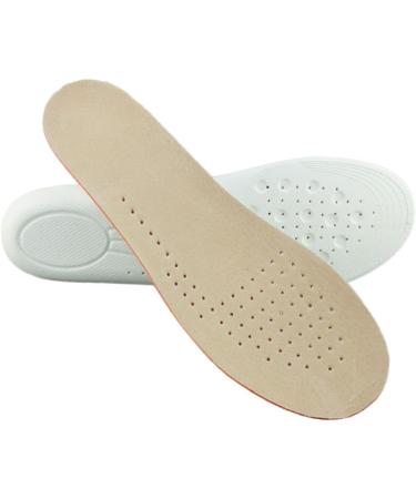 FRCOLOR Height Increase Shoe Inserts for Men - Leather Lift Insoles for Added Height & Comfort - Size 2 - Buy Online on GoSupps.com
