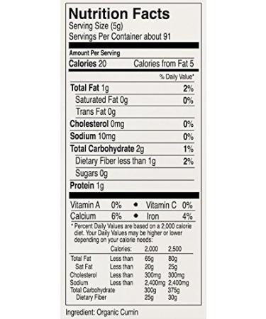 Anthony's Organic Ground Cumin 1 lb - Gluten-Free, Non-Irradiated, Keto-Friendly - Buy Online on GoSupps.com