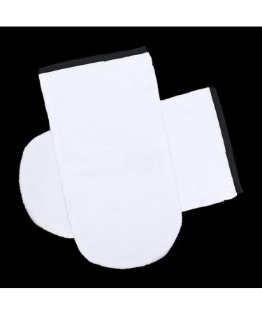 Healeved 3 Pairs was Bath Hand Cover Hand Gloves Hot Wax Bags Paraffin Wax Hand Cover Wax Gloves Wax Bath for Hands Moisturizer Gloves Heart Bun for Hair White Liner Work Insulation - Buy Online on GoSupps.com