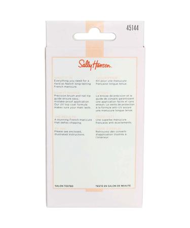 Sally Hansen Hard As Nails French Manicure Nearly Nude Kit - Strong and Chic Nail Care Set - Buy Online on GoSupps.com