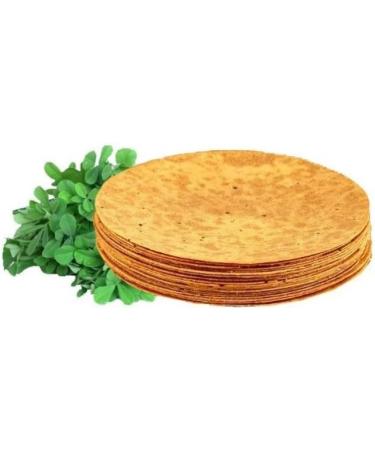 Nuttoz METHI Khakhra ROASTED WHEAT CRISPS 180g (PACK OF 3) 60.00 g (Pack of 3) - Buy Online on GoSupps.com