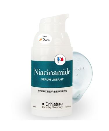 Niacinamide 10% + Zinc 1% - Niacinamide Anti-Imperfection Serum - Ultra-Concentrated Formula - Tightens Dilated Facial Pores and Regulates Sebum Production - Oily, Combination and Sensitive Skin - Pore Minimizer