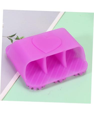 Buy Healvian 2pcs Bath Cleaning Brush Set - Purple Tub Scrubber & Massage Brush for Ultimate Relaxation - Buy Online on GoSupps.com