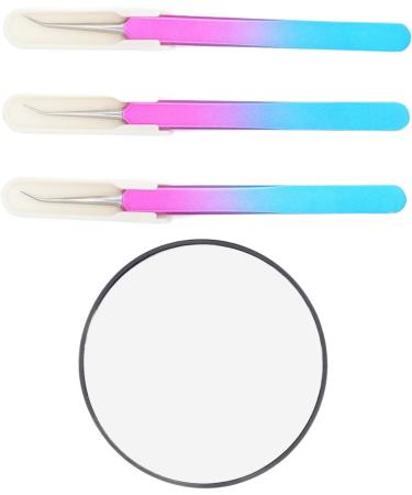 Facial Cleansing Tool Set Gentle Practical Multi-Purpose Portable Sensitive Cleanser Magnifying Mirror Blackhead Remover with Storage Bag for Daily Skin Care - Buy Online on GoSupps.com