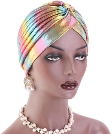 Morechioce Women Chemo Headscarf - Elegant Cotton Turban Hat for Ladies | Soft Sky Blue Summer Headwear & Wraps - Buy Online on GoSupps.com