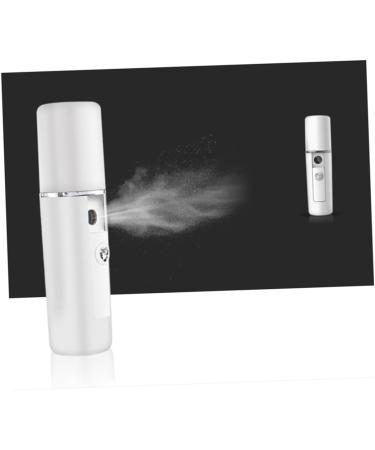 IWOWHERO Skin Moistener Mist Facial Sprayer Mini Facial Mister Portable Humidifier Portable Face Mister White - Buy Online on GoSupps.com