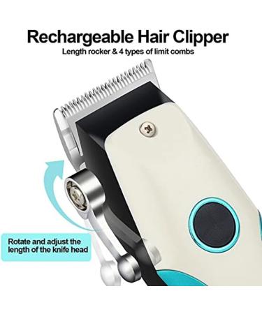 Professional Hair Clippers for Men - Adjustable LED USB Fast Charging Cordless Trimmer - Buy Online on GoSupps.com