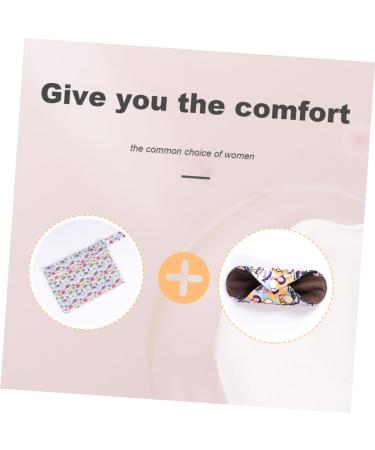 Healvian 5Pcs Washable Napkins - Reusable Menstrual & Incontinence Pads with Bamboo Charcoal - Nursing Maternity Pads - Buy Online on GoSupps.com