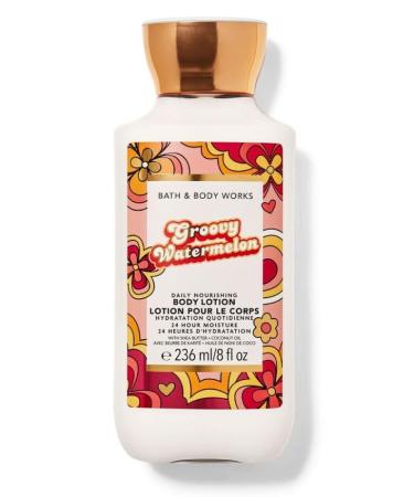 Bath Body Groovy Watermelon Moisturizing Body Lotion 8 fl Oz