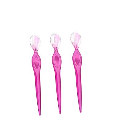 Beavorty Eyebrow Razor - Stainless Steel Eyebrow Former & Trimmer | Precision Beauty Tool for Perfect Eyebrows | 12.5x1.5cm Red - Buy Online on GoSupps.com