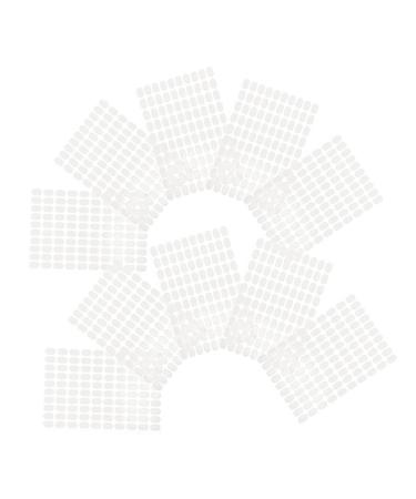 SAFIGLE 20 Sheets Press Nails Sticky Tabs Double-Sided Transparent Adhesive Tapes for Nails Breathable Strong Adhesion for Professional Home Manicure