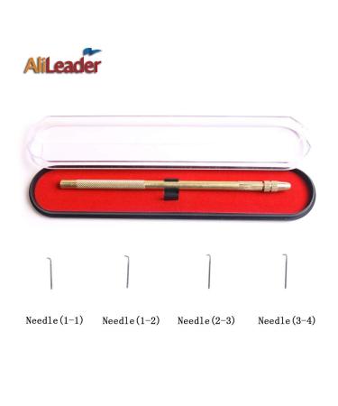 AliLeader Brass Ventilating Holder with Stainless Steel Needles for Lace Wig Making/Repair - 4 Sizes (1-1, 1-2, 2-3, 3-4) - Buy Online on GoSupps.com