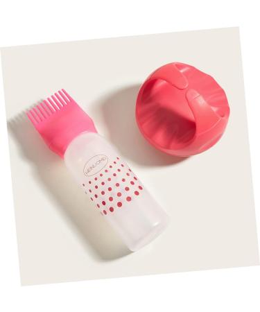 FRCOLOR 6 Pcs Hair Dry Cleaning & Coloring Toolkit - Root Comb Applicator Bottles & Teasing Comb for Precision Hair Care - Buy Online on GoSupps.com