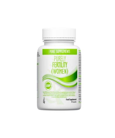 Womens Fertility Supplements Vitamins with CoQ10 | Prenatal Vitamins Natural Conception Supplement for Women Zinc L-Arginine Selenium Inositol Folic Acid Folate 5-MTHF Iron etc. 90 Capsules