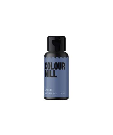 Denim - Aqua Based Colouring 20ml - Colour Mill