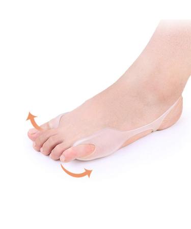 Thumb Splint Set for Big Bunion & Hallux Valgus Pain Relief | 1 Pair White Thumb Splints for Foot Care Protector & Separator Included - Buy Online on GoSupps.com