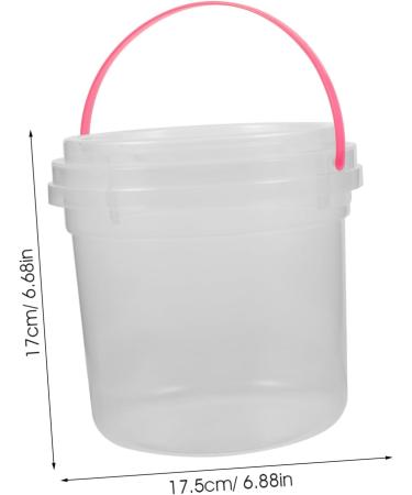 Healeved Pp Plastic Containers Plastic Storage Bucket Sundries Storage Bucket 1 count (Pack of 1) Assorted Color - Buy Online on GoSupps.com
