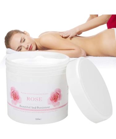 Massage Cream 500g Rose Extract Face Cream Face Moisturizer Face Moisturizing Oil Control - Buy Online on GoSupps.com