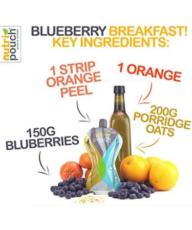 Nutripouch 250 ml filling bags for smoothies protein shakes fruit drinks and Caseros juices. To be used with the bag filling system (Pack of 10 x 250 ml) - Buy Online on GoSupps.com