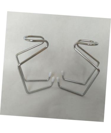 Minkissy 3-Piece Double Razor Stand Set | Men's Shaver & Safety Razor Rack | Durable Iron Brackets for Grooming Essentials - Buy Online on GoSupps.com