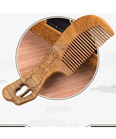 Jeenuuder The Family of Hair Comb - Wood with Anti-Static & No Snag Handmade Brush for Beard Hair Mustache - Buy Online on GoSupps.com