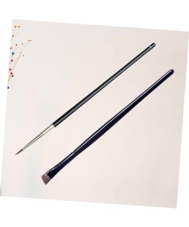 Housoutil 2pcs Makeup Brush Concealer Brush Crease Brush Eyeshadow Eye Makeup Tools Eyeliner Brush The Brush - Buy Online on GoSupps.com