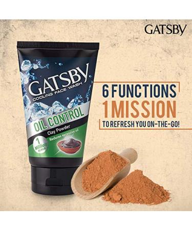 Gatsby Cooling Face Wash 100g - Oil Control for Fresh Clear Skin | Shop Internationally - Buy Online on GoSupps.com