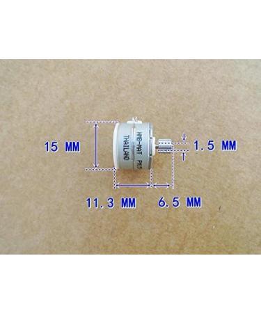 3 Pcs NMB 3V -5V DC 2 Phase 4 Wire Micro Stepper Motor Dia 15mm Step Angle 18 Degrees with Metal Gear PM15S-020-SKH4 - Buy Online on GoSupps.com