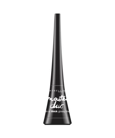 Maybelline Eyestudio Master Duo 2-in-1 Glossy Liquid Liner Black Lacquer