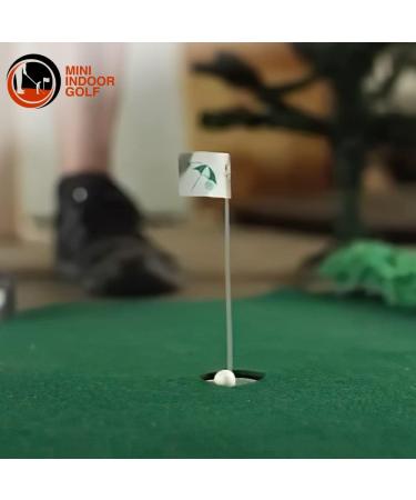 Mini Indoor Golf Player Pack - Mini Golf Game for Kids and Adults with Essential Accessories - Putting Green, Clubs, & 35 Shotmaker Golfer - Mini Golf Course for Indoor Play - Buy Online on GoSupps.com