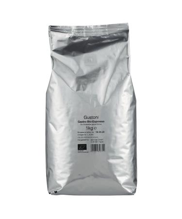 Gustoni Organic Gastro Espresso Whole Bean Coffee 1 kg