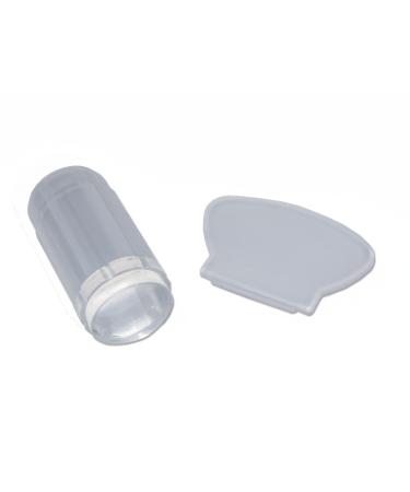 Transparent Stamp Stamper Stamping Clear/White Nail Art Nail Design