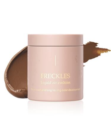 KISSIO Fake Freckles | Waterproof Long Lasting Natural Faux Freckles with Easy-to-Use Tool | Brown Cruelty-Free Freckles 0.63 oz (02 Chocolate) - Buy Online on GoSupps.com