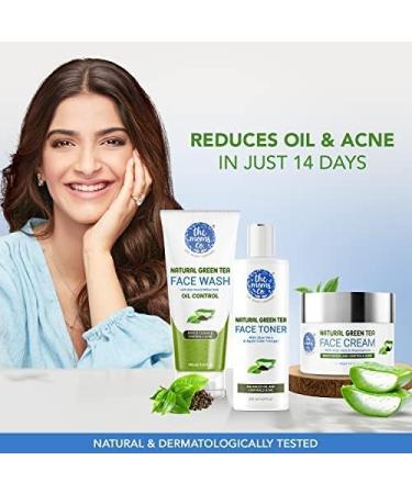 The Moms Co. Natural Green Tea Face Cream l Light Weight l Non-Greasy l Hydration l Controls Acne & Redness l Green Tea l 50 Gms - Buy Online on GoSupps.com
