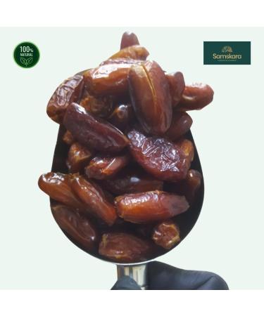 Samskara Boneless Dates | No pit | ORGANIC DEGLET NOUR Class A+ Fair Trade | Seedless | organic | vegan and gluten free (1kg) - Buy Online on GoSupps.com