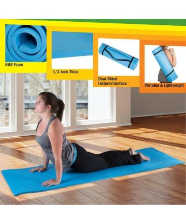 Wakeman Resistance Bands & 1/4in Yoga Mat - Premium Exercise Gear for Home & Travel | Shop Internationally - Buy Online on GoSupps.com