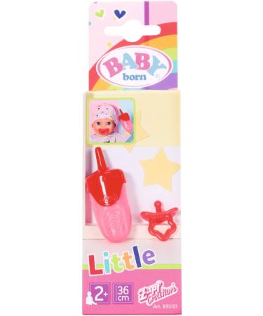 Buy BABY born 833131 Little Bottle & Pacifier - 36cm Baby Doll Accessories | International Shipping Available - Buy Online on GoSupps.com