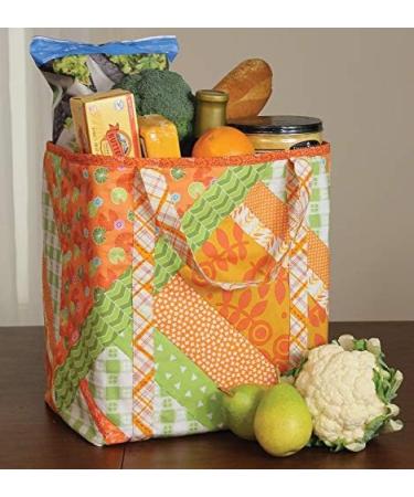 June Tailor Inc Quilt As You Go Shoppers Totes-3pk | QAYG Sew/Nbr Utility Shop Tote Set - Buy Online on GoSupps.com
