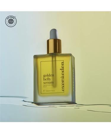 Evereden Golden Belly Serum 1.7 fl oz | Clean Body Care for Pregnancy & Postpartum | Natural Plant-Based Maternity Skincare | Non-Toxic Belly Oil - Buy Online on GoSupps.com