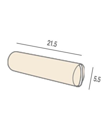 DR.LOMILOMI Small Full-Round Massage Bolster Pillow - Gray (611) | Shop Now - Buy Online on GoSupps.com