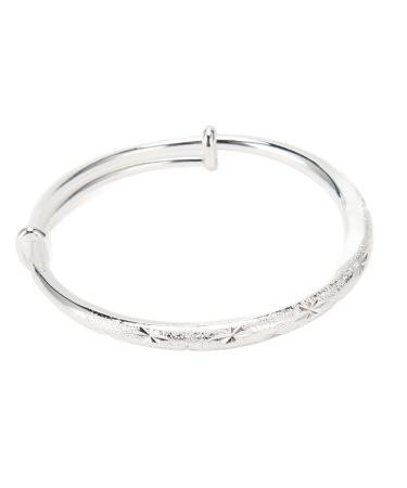 Taidda Taidda 30G Engraved Cupronickel Decoration Round Bracelet for Women Vintage Wedding Bracelet