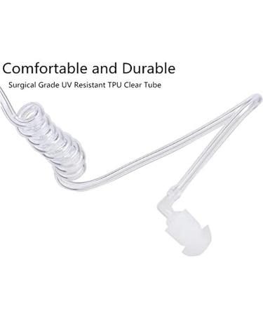10-Pack Replacement Acoustic Coil Tube Walkie Talkie Earpieces for Baofeng Motorola Kenwood Retevis Midland - Secret Spy Game Headset - Buy Online on GoSupps.com