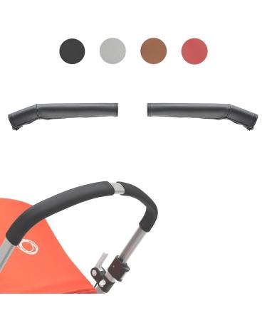 Babydome Pack handlebar covers compatible with Bugaboo Cameleon 3 and 3 Plus.High -quality synthetic leather in Spain.Persistence against sun stains wear and bleaching.Schw black