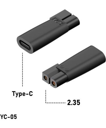 ZBIianxer Professional Type C Power Adapter Charger - Replacement Charging Head for Shaver - Universal Type C Shaver Charger Adapter - Buy Online on GoSupps.com