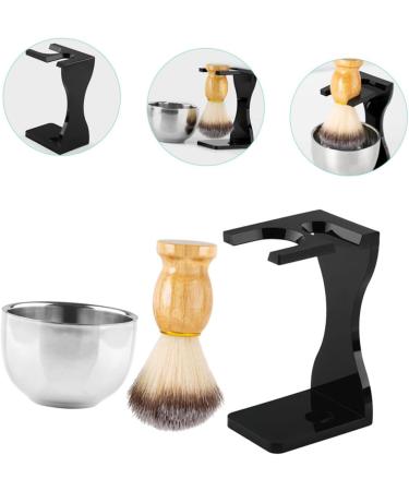 Frcolor Men's Shaving Set - Razor Brush & Soap Kit for Perfect Beard Care | Stainless Steel Grooming Essentials - Buy Online on GoSupps.com